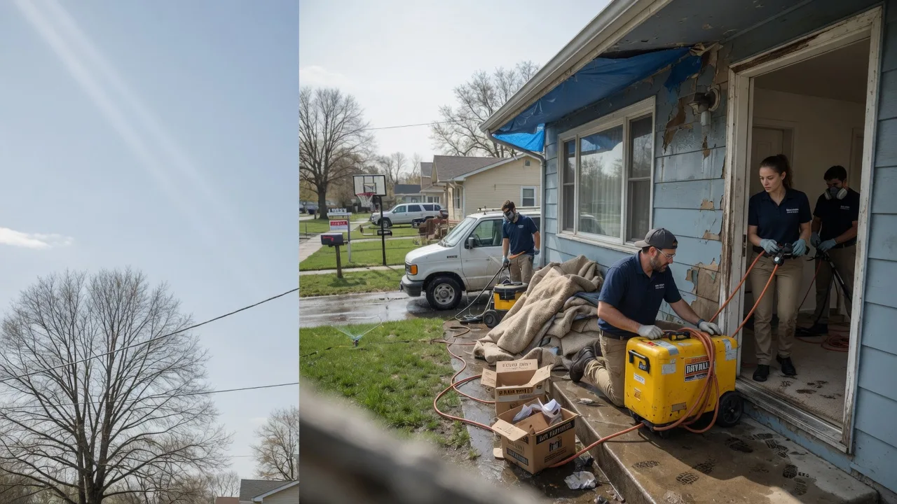 Basement Flood Cleanup in Froid, MT near me